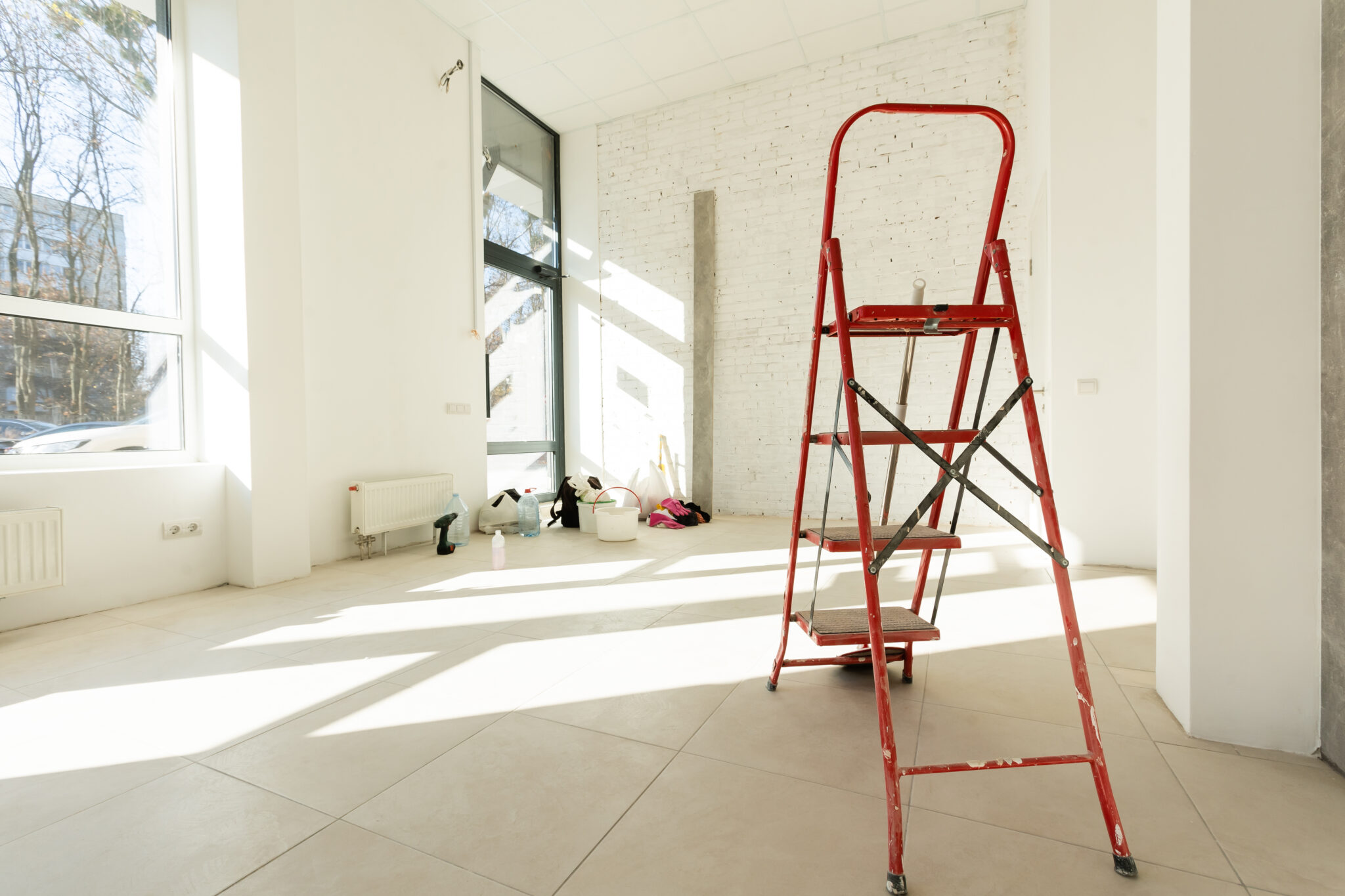House under construction. repair room - Creo Progetti Roma